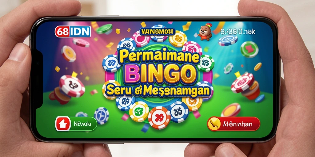 Screenshot utama 68IDN menampilkan gameplay Bingo yang seru dan interaktif.