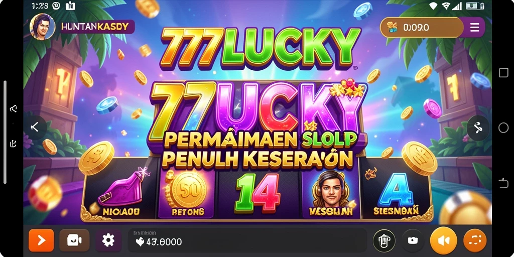 Tampilan gameplay 777LUCKY yang menawan dan penuh aksi.