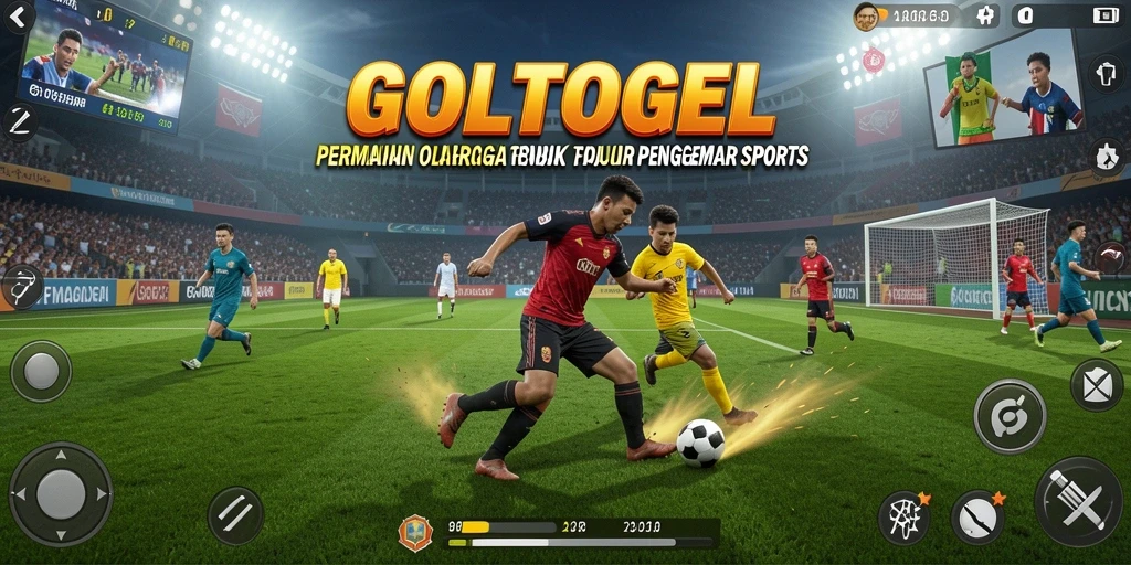 Menampilkan gameplay seru dan interaktif dari GOLTOGEL.