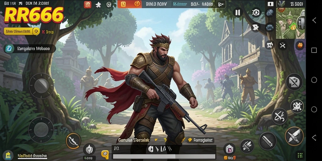 Tampilan menarik dari gameplay <strong>RR666</strong> yang mengesankan.